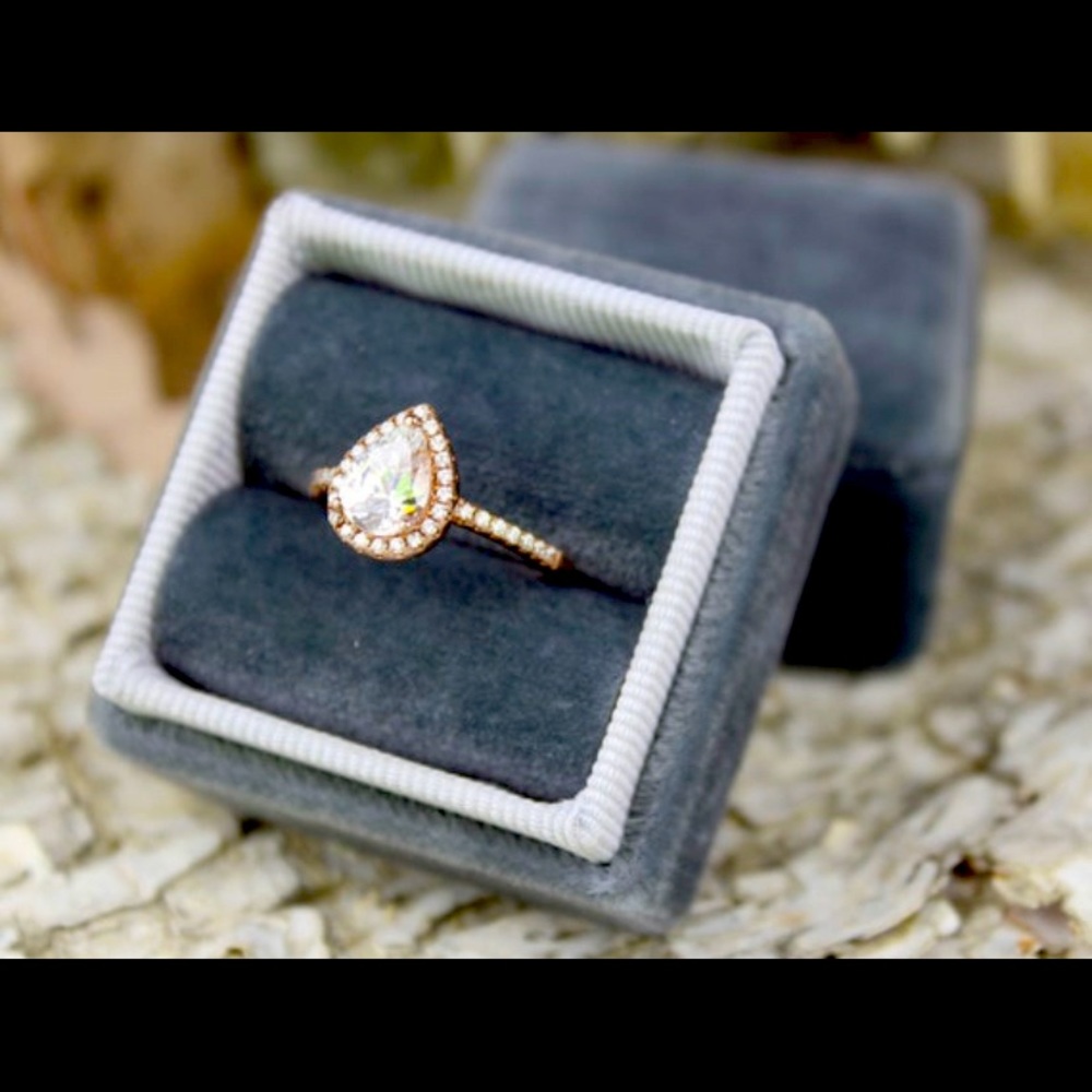 Silk Velvet Ring Box Handmade To Order for Wedding, Engagement. Photos, Flat Lay